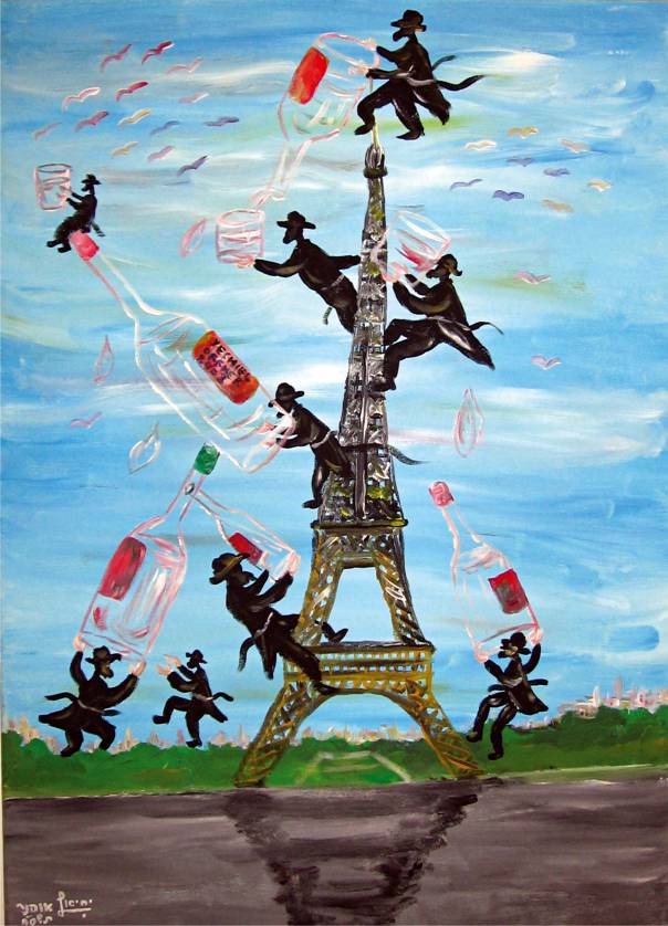 שירת הניגון כמעשה בעל ערך דתי. יחיאל אופנר, חסידים אומרים לחיים על מגדל אייפל