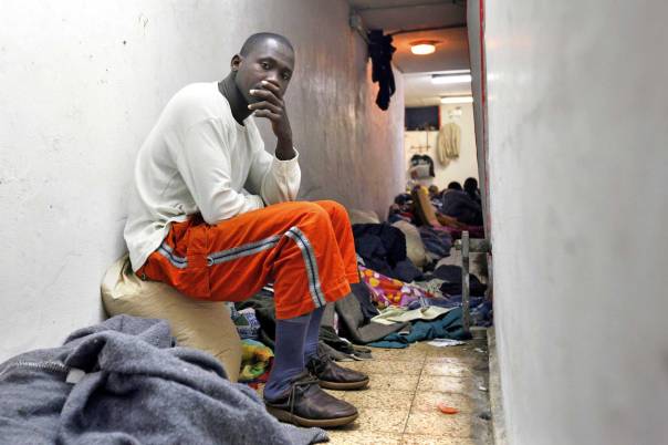  תופעת ההסתננות מאפריקה כקריאת כיוון רוחנית. פליטים בדרום תל־אביב צילום: פלאש 90