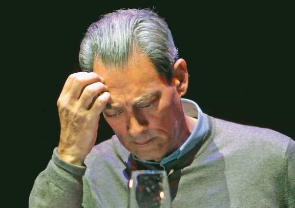 חשבון נפש לאיש שחב לא מעט ליפי תוארו. פול אוסטר צילום: איי.פי.איי