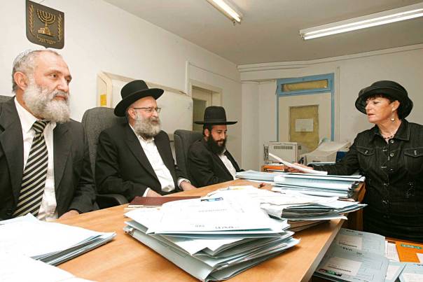 הטוענות הרבניות תרמו תרומה ניכרת לשיפור מצבן של נשים בבתי הדין. נורית פריד בבית הדין הרבני צילום: מרים צחי
