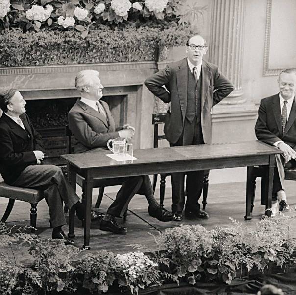 נהג בניגוד לכללי הליברליות שבהם האמין. ישעיהו ברלין צילום: גטי אימג'ס