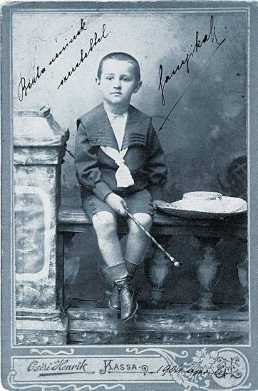 הופך אירוע יומיומי למשהו גורלי. הילד שנדור מאראי, 1904  צילום: Henrik Cséri‎