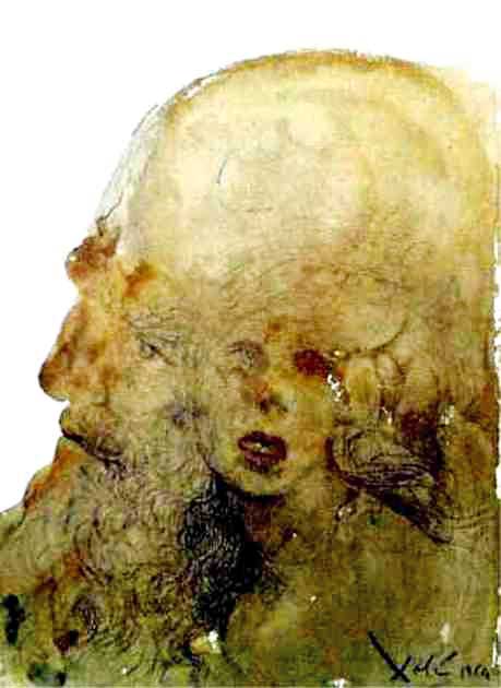 סלבדור דאלי, אחשוורוש מתאהב באסתר, 1967־1964