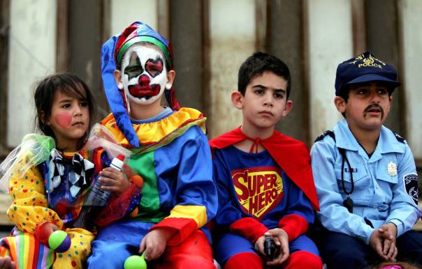 החג שנקבע באופן בלעדי בידי אדם הפך לחג "מקראי" לעילא ולעילא. פורים, 2013 צילום: אי.פי