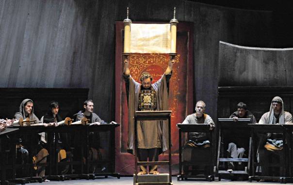 "למוסיקה יש כוח". האופרה "בטוליה המשוחררת" של מוצרט בפסטיבל זלצבורג צילום: AP