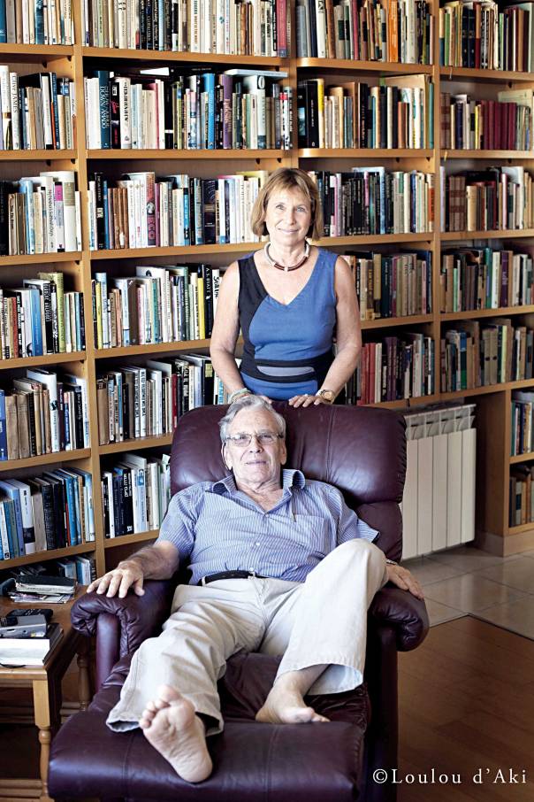 הרבה גאוות יחידה. עמוס עוז ופניה עוז־זלצברג צילום: Loulou D'aki