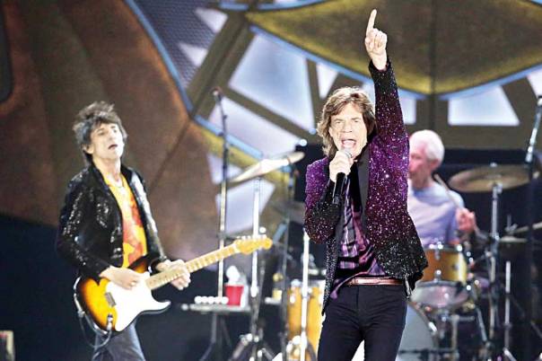  סימפוניית המחאה הפכה לתזמורת החצר של המלך. הרולינג סטונס בישראל, 2014 צילום: EPA