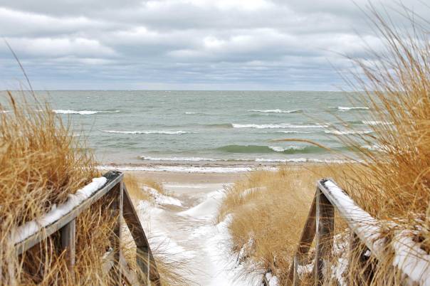 שיחות מעולם המתים ליד אגם מישיגן צילום: שאטרסטוק 