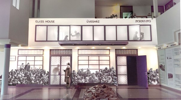 מתקנים עוול היסטורי. חזית בית הזכוכית המשוחזרת ב"בית העדות", ניר גלים. צילום הדמיה התמונות באדיבות בית העדות