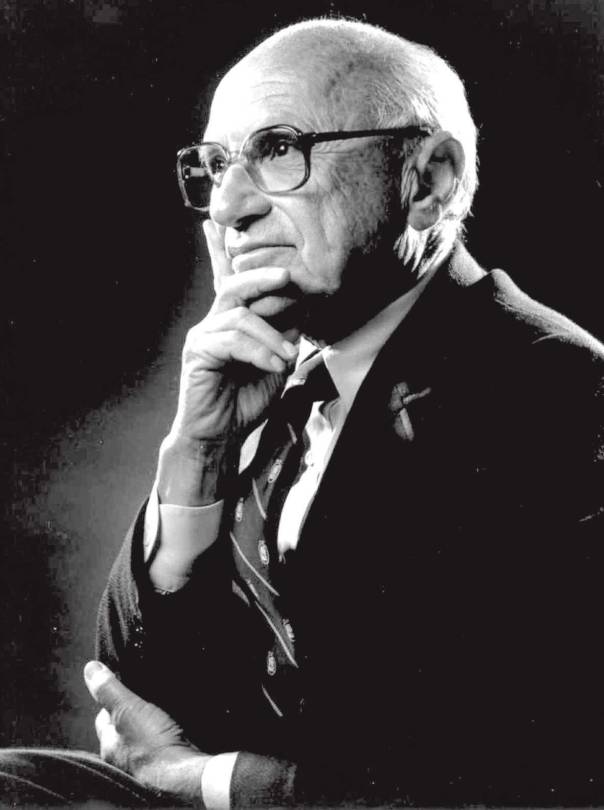 תפיסתו הכלכלית מעודדת יוזמה חופשית לצד סט ערכים שנלווה לה. מילטון פרידמן  צילום: אי.פי.אי 