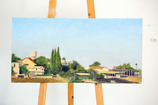 "צריך לפתח כלים בשביל שירה וספרות ופיסול, ולתת אמון בתלמידים". מראה הכפר ממזרח