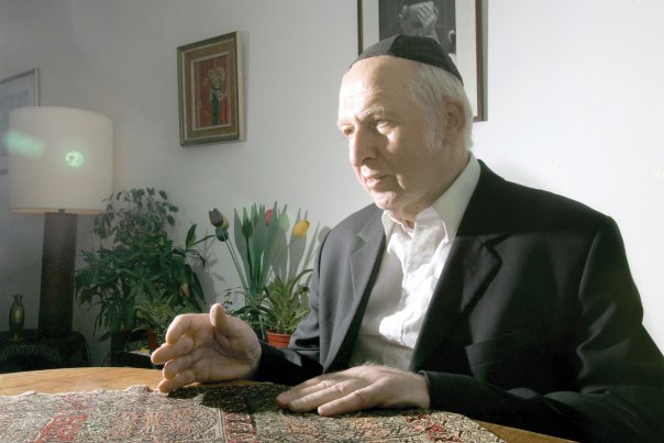 שהיה משוחח עמך היו עיניו נעוצות בך כל העת. הרב אהרן ליכטנשטיין צילום: מרים צחי 