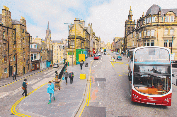 תפאורה קלאסית לעלילות פשע ומתח, אדינבורו צילום אילוסטרציה: שטארסטוק