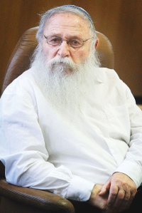 ההצגות של חנוך לוין פוגעות בערכי היסוד של היהדות, העם והמדינה. הרב חיים דרוקמן צילום: מרים אלסטר, פלאש 90