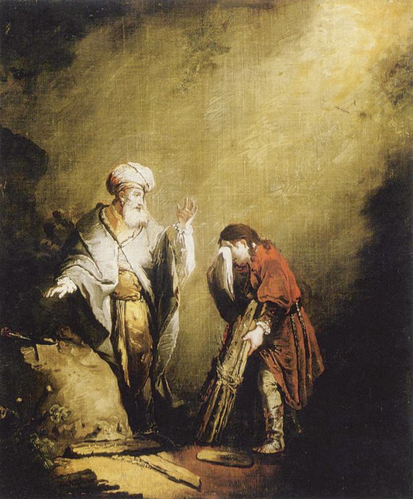 יצחק‭ ‬נולד‭ ‬בראש‭ ‬השנה‭, ‬מת‭ ‬בראש‭ ‬השנה‭, ‬והעקדה‭ ‬ברקע‭. ‬עקדת‭ ‬יצחק‭, ‬וילהלם‭ ‬ארנסט‭ ‬דיטריך