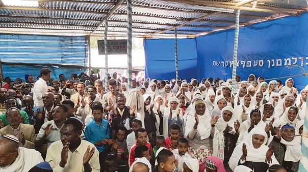 ‭"‬הייתי‭ ‬בירושלים‭ ‬בחלום‭!". ‬בית‭ ‬הכנסת‭ ‬בגונדר צילום‭: ‬אליהו‭ ‬בירנבוים 