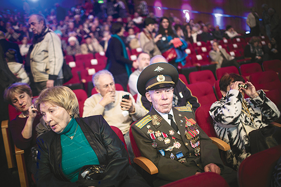 אירוע לציון 25 שנה לעליה הרוסית, ירושלים 2015 צילום: הדס פרוש, פלאש 90