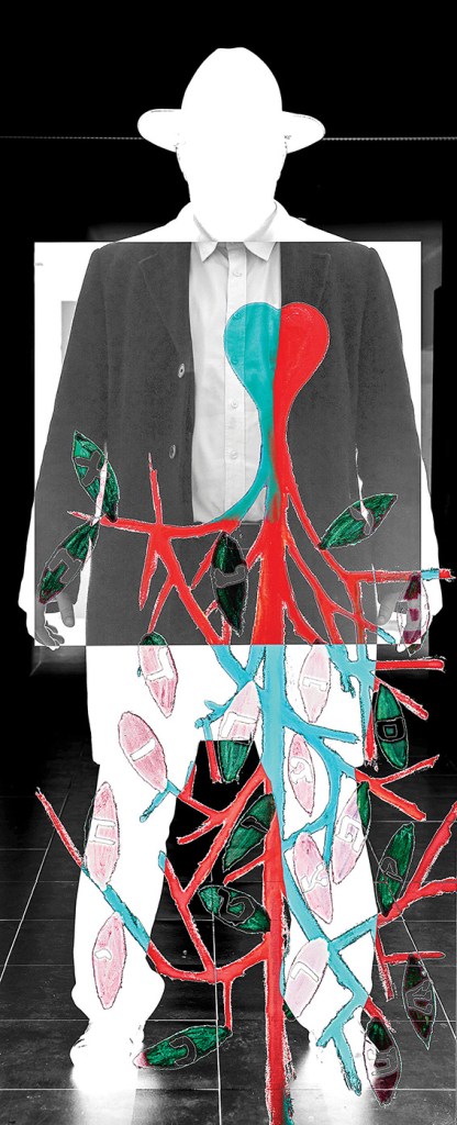 הגוף‭ ‬לא‭ ‬משקר‭. ‬ראובן‭ ‬צוקרמן‭, ‬הלב‭, ‬2012‭. ‬מתוך‭ ‬התערוכה‭ "‬אשרינו‭" ‬המוצגת‭ ‬במוזיאון‭ ‬היכל‭ ‬שלמה‭, ‬ירושלים