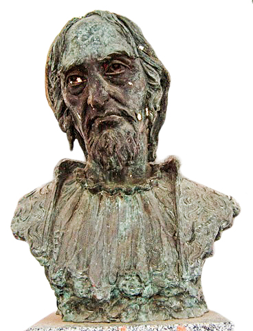  ‬פסל‭ ‬ר‭' ‬משה‭ ‬די‭ ‬ליאון‭ ‬בעיר‭ ‬גוודלחרה‭ ‬בספרד