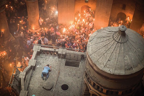 ‭"‬אני‭ ‬מאוד‭ ‬אוהב‭ ‬את‭ ‬ירושלים‭, ‬בעיקר‭ ‬את‭ ‬העיר‭ ‬המזרחית‭". ‬כנסיית‭ ‬הקבר צילום‭: ‬הדס‭ ‬פרוש‭, ‬פלאש‭ ‬90 