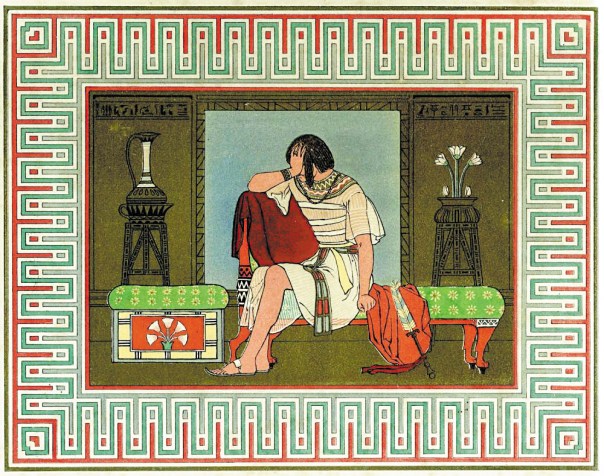 כל זמן שאין שלום בינו לבין אחיו הוא אינו יכול לשוב הביתה. "ויבך יוסף בדברם אליו", אוון ג'ונס, 1869